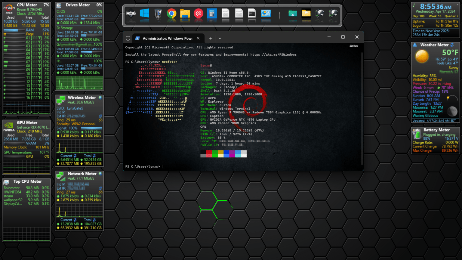 My Desktop Config - Miðgarðr